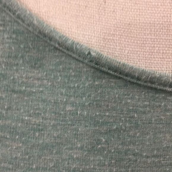 Anthropologie, Bordeaux Asymmetrical Tee in Tiffany Blue - XS; will fit S-M - Picture 6 of 8